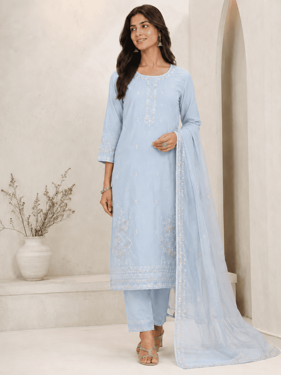 Elegant Cotton Kurta Set